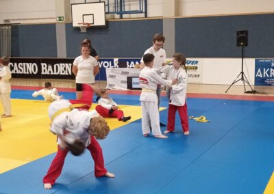Judo-Nachwuchs des SHIAI-DO Judovereins beim Nachwuchscup in Baden – Turnier und Teamabend in Niederösterreich