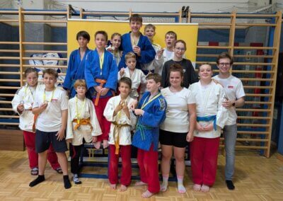 Judo-Nachwuchs des SHIAI-DO Judovereins beim Nachwuchscup in Baden – Turnier und Teamabend in Niederösterreich
