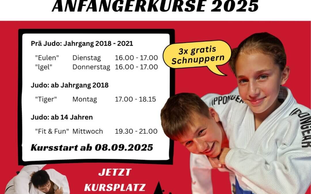 Judo im Bezirk Mödling, direkt bei Wien - Jetzt starten